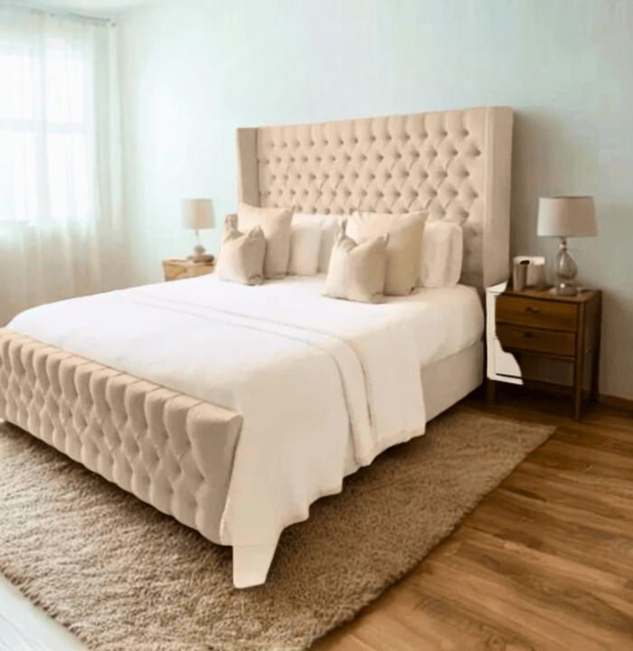 Park Lane Chesterfield-Style Storage Bed
