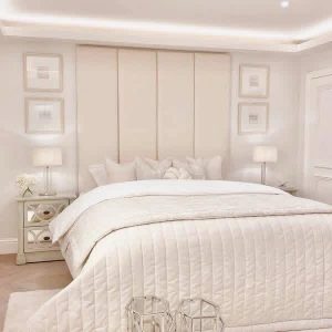 Ritz Elegant Panelled Ottoman Bed