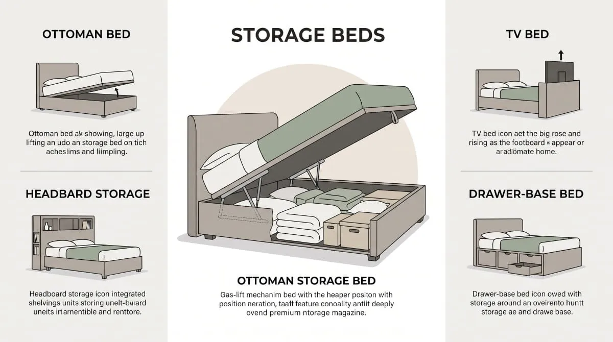 Storage Bed