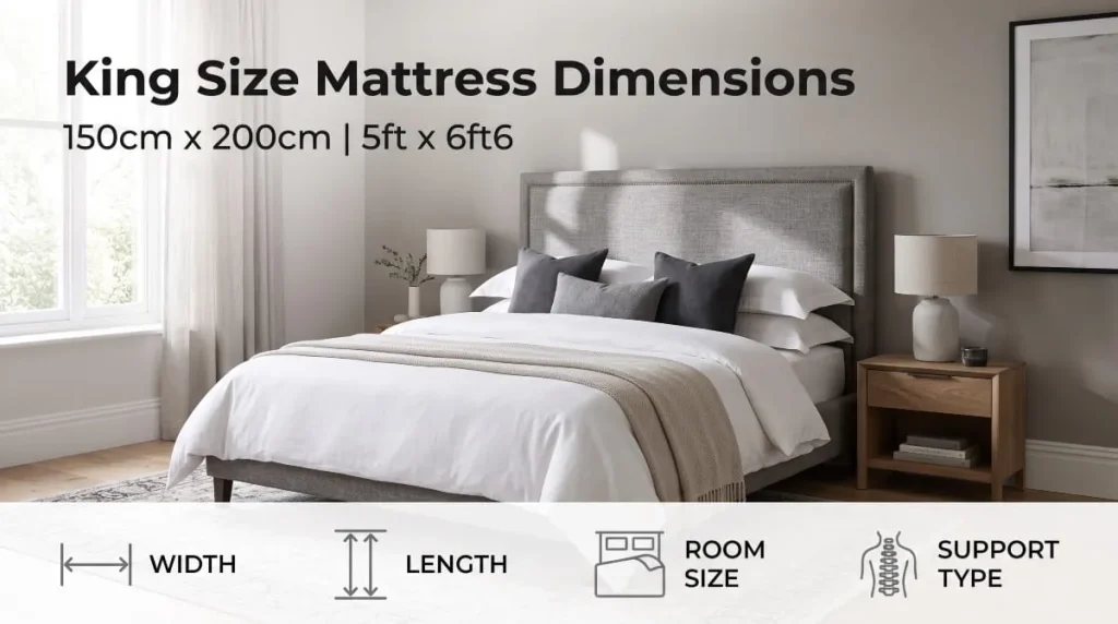 King Size Mattress Dimensions UK