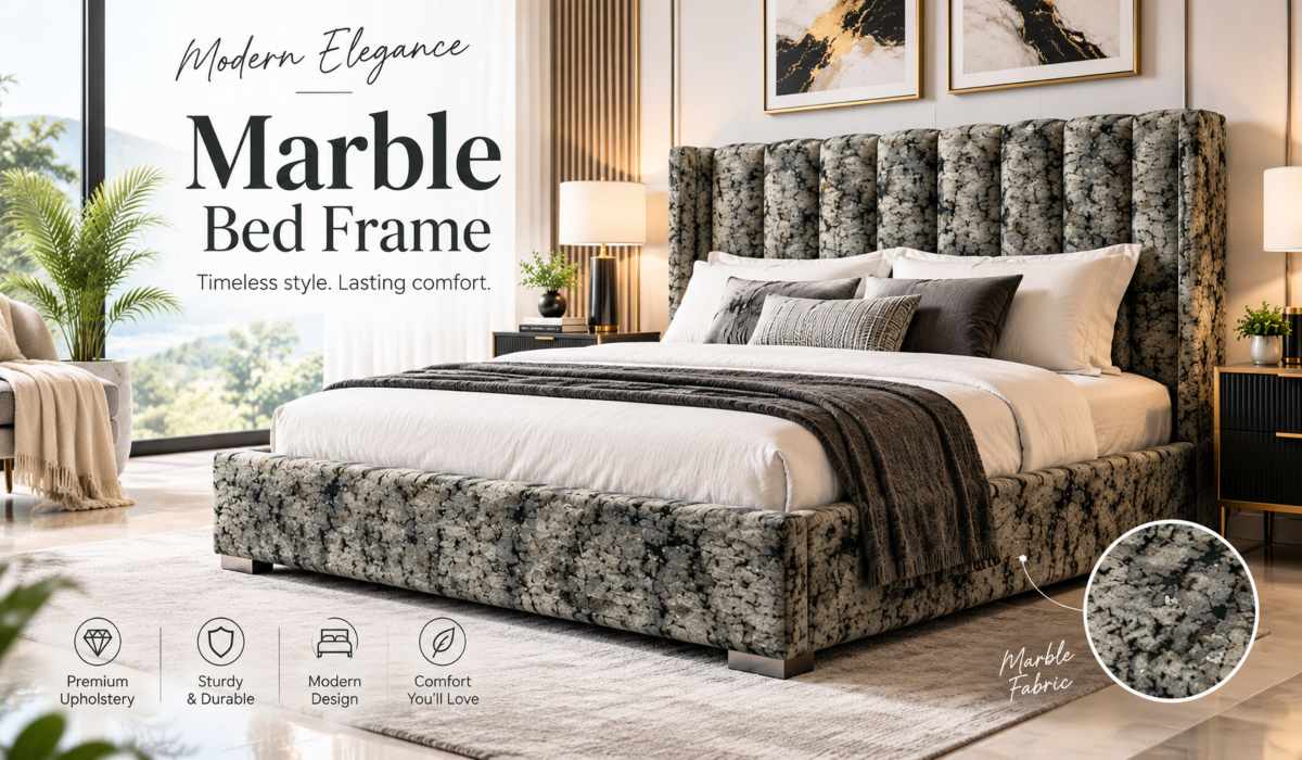 Marble Bed Frame
