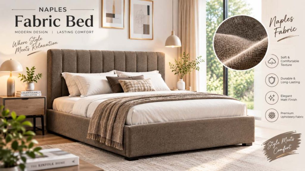 Naples Fabric Bed