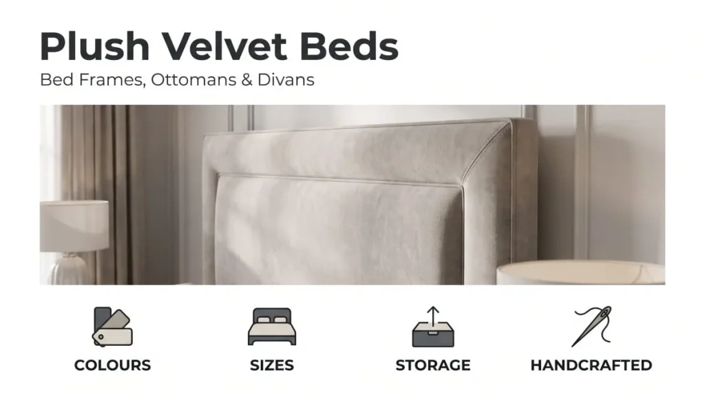 Plush Velvet Beds